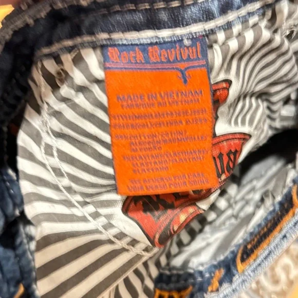 Women's Rock Revival Celinda Straight Fit 34X34 - Picture 6 of 7